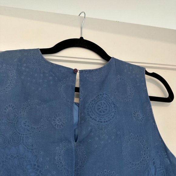 Vanessa Bruno Mini Dress Ring and Crytal Embellished Sz 38 in Blue - Picture 11 of 11